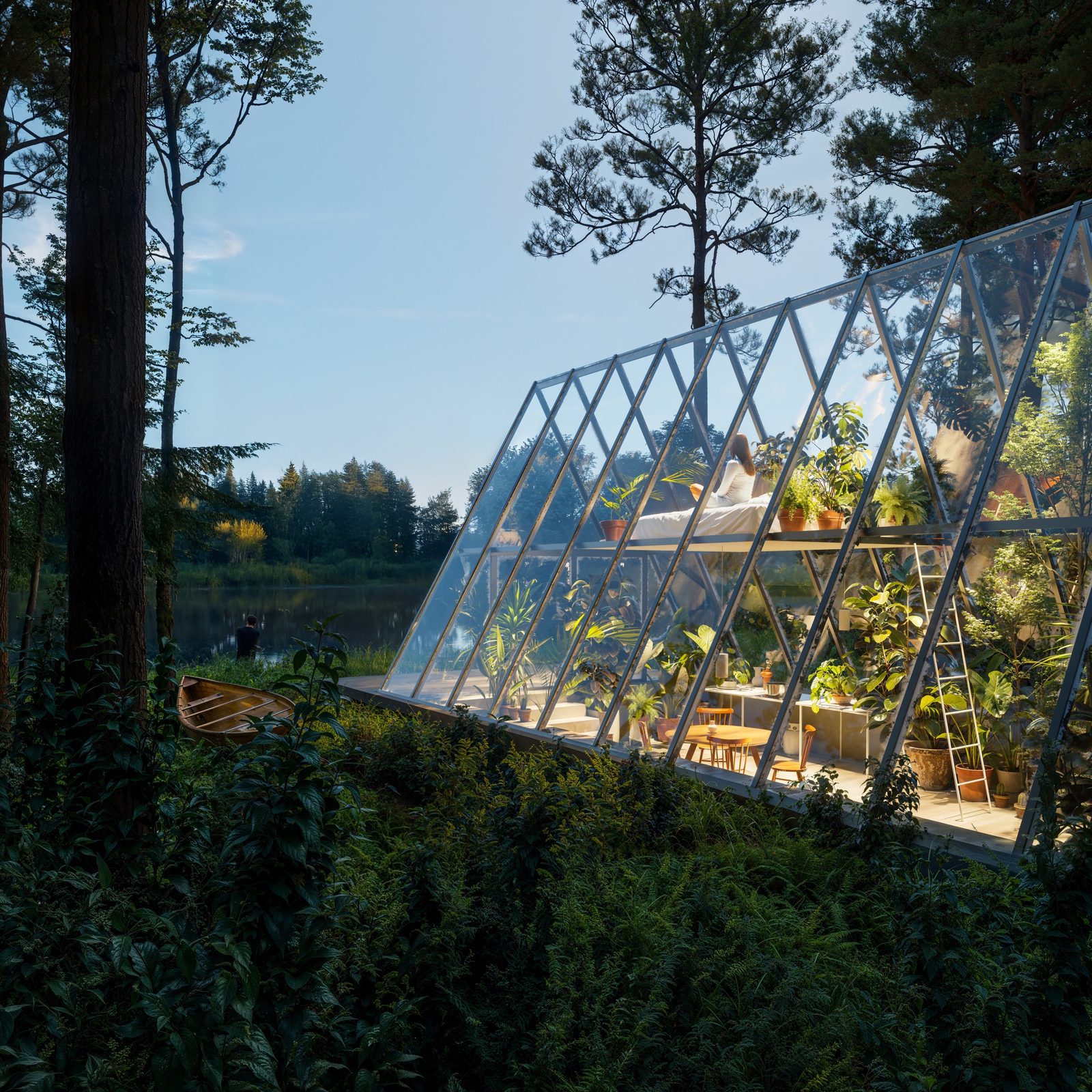 Das Refugium · Architekturvision für MAGIC Wonderland am Seehof